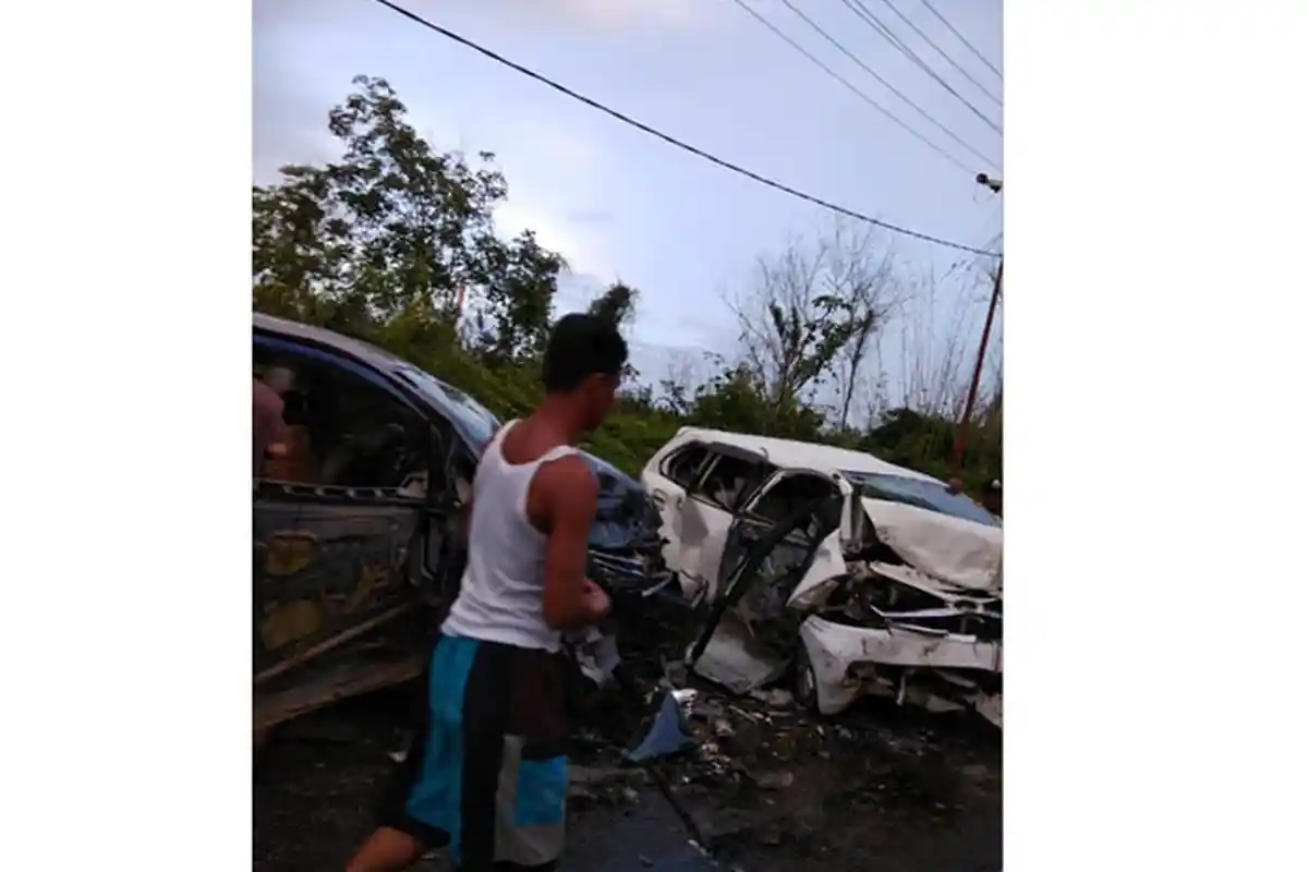 Kapolsek Tayan Hilir Benarkan Kecelakaan Lalu Lintas di Jalan Trans Kalimantan