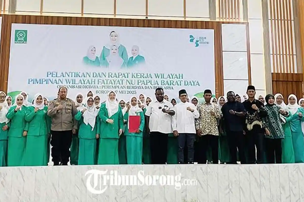Pengurus Fatayat NU Papua Barat Daya Dilantik, Tantangan Persoalan Perempuan dan Anak Menanti