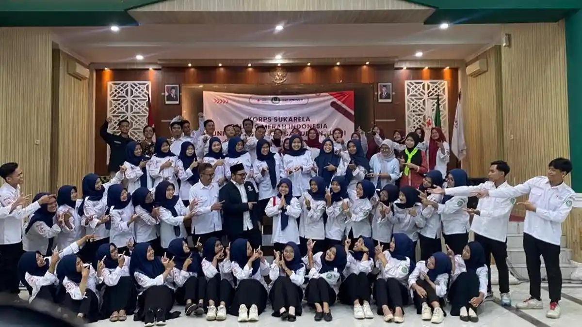 Pengurus UKK KSR PMI UIN Saizu Periode 2025-2026 Resmi Dilantik