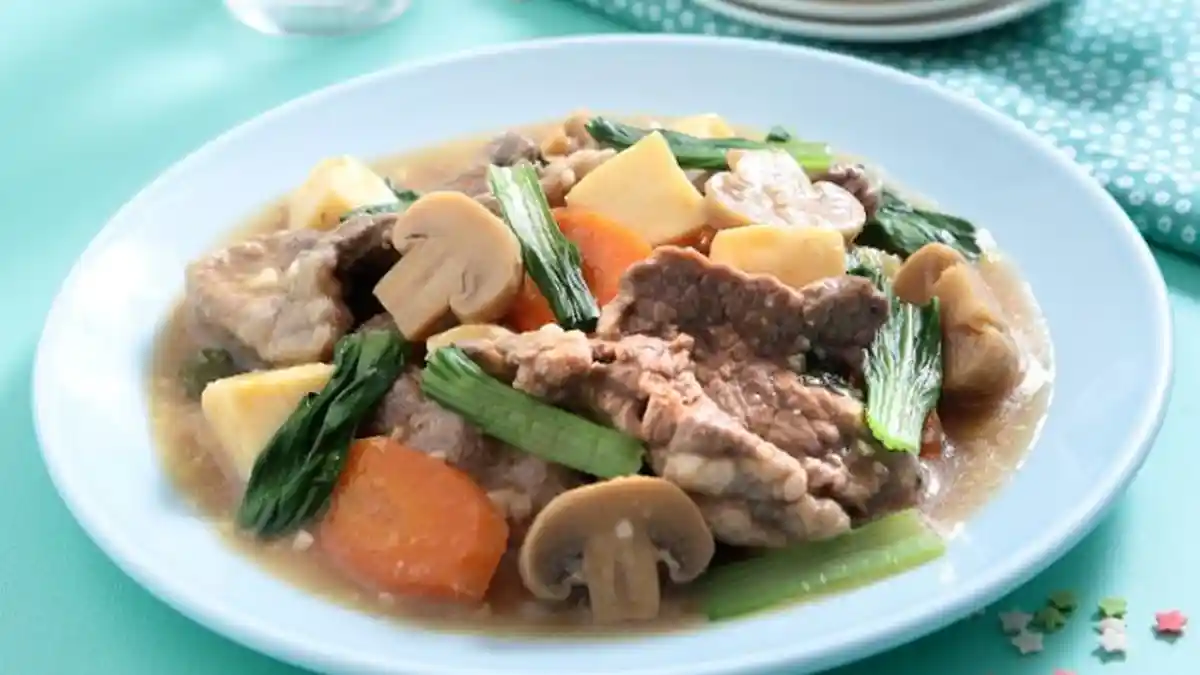 Resep Daging Cah Jamur Tahu dan Cara Membuatnya