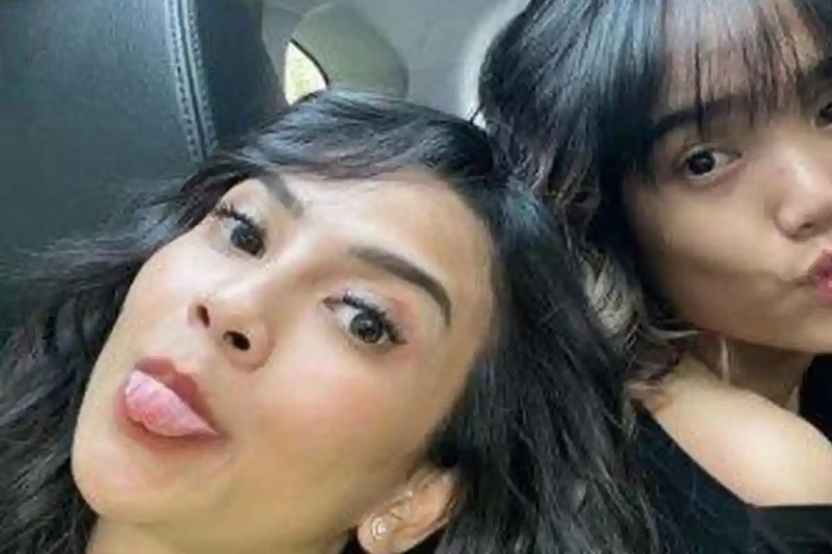 Potret Fuji Tiru Vanessa Angel Mulai dari Gaya hingga Tatapan, Pesonanya Disanjung Memang Mirip