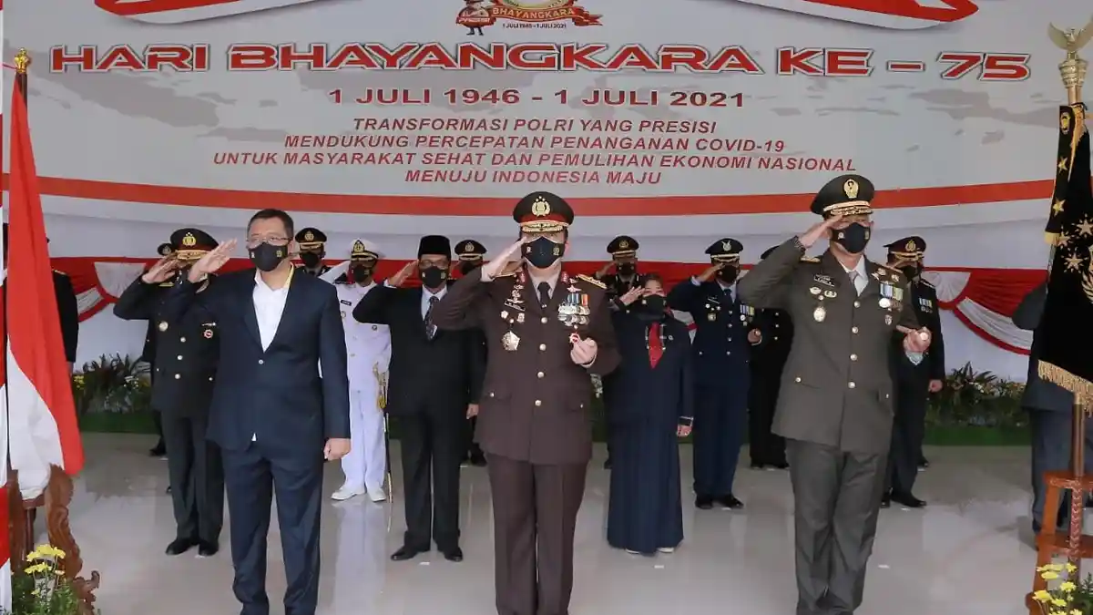 Hari Bhayangkara ke-75, Kapolda NTB Ajak Semua Elemen Kompak Tangani Pandemi Covid-19