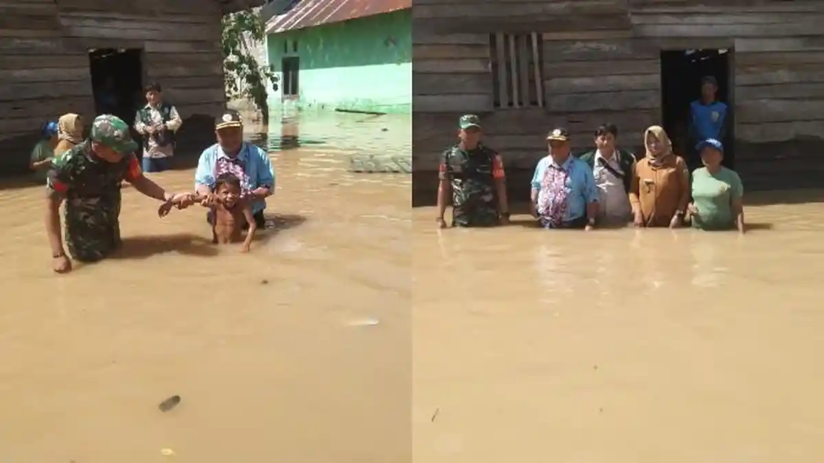 212 Kepala Keluarga di Tiloan Buol Terdampak Banjir, BPBD Dirikan Tenda Darurat