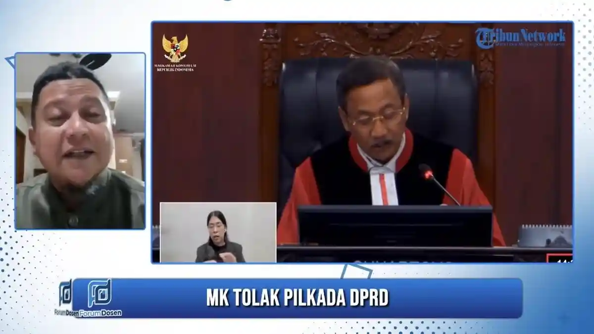 Profesor Unhas Muhammad: Intervensi DPR ke MK Sangat Telanjang - Tribun-timur.com