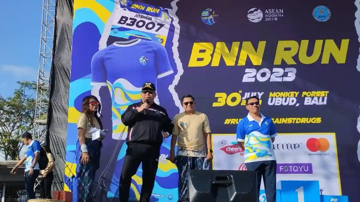 BNN Run 2023, Golose: Jauhi Narkoba, Endorfin Dari Olahraga Lebih Bagus