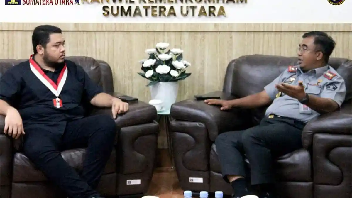 Terima Audiensi GMNI Kota Medan, Kakanwil Kemenkumham Sumut Kami Selalu Bekerjasama Penegakan HAM