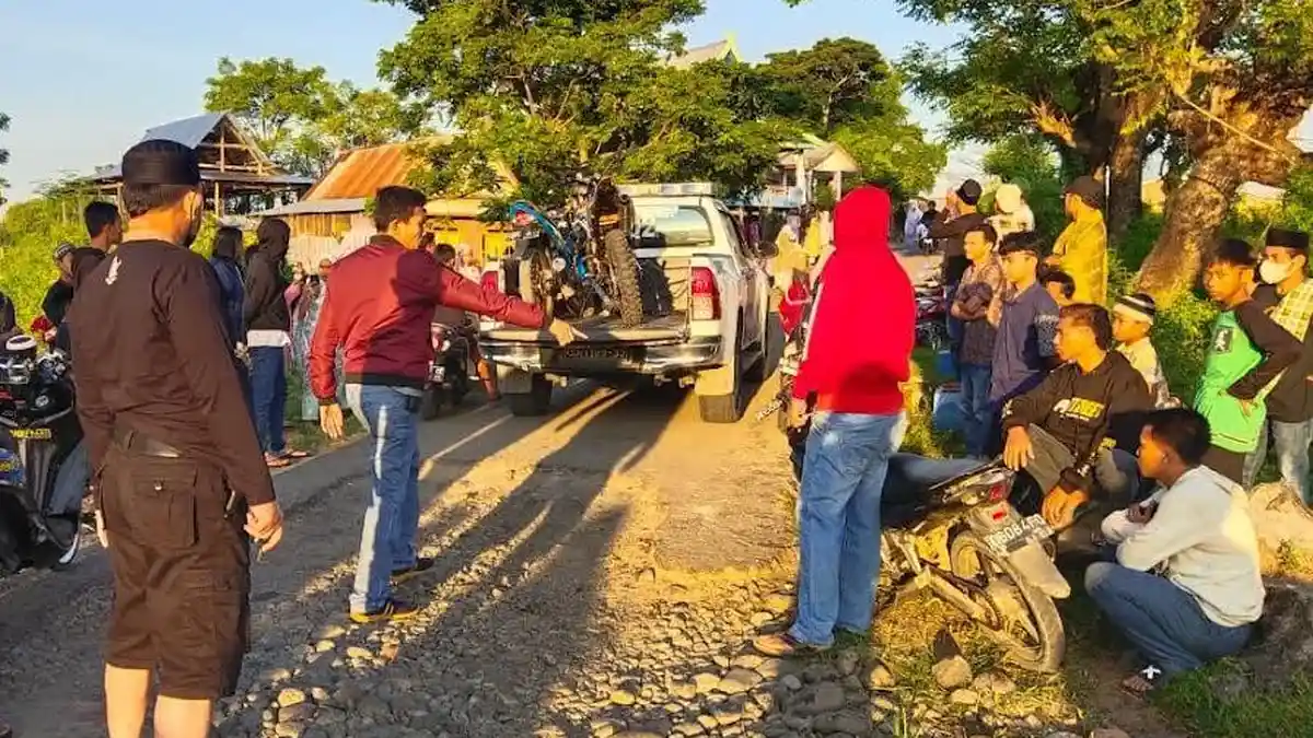 Operasi Balap Liar, Polres Jeneponto Amankan 25 Sepeda Motor