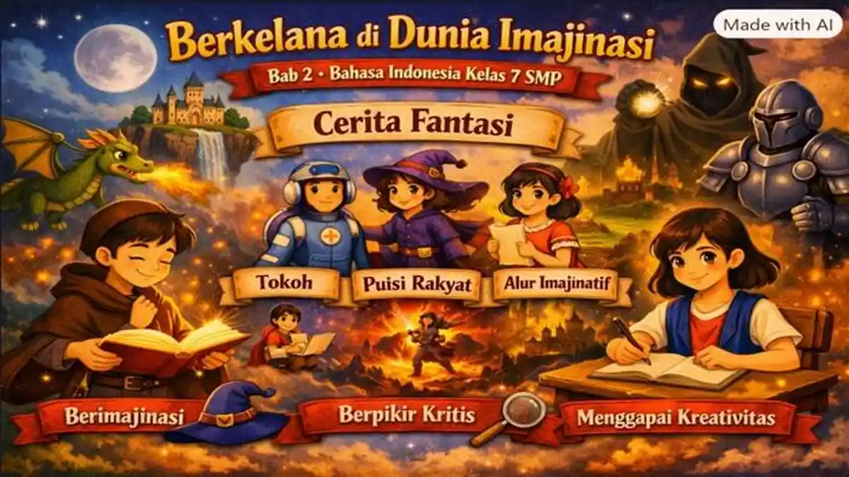 30 Soal UH Bahasa Indonesia Kelas 7 SMP Bab 2 Berkenala di Dunia ...