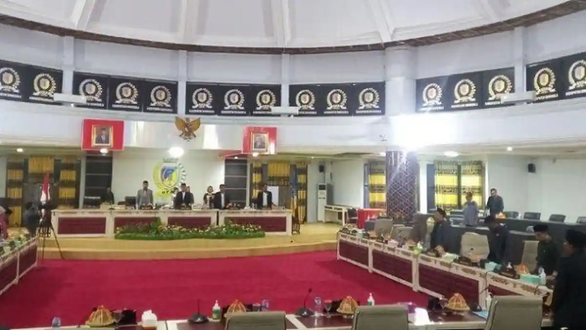 Paripurna DPRD Donggala Bahas Hasil Kerja Pansus I Tentang Lima Raperda