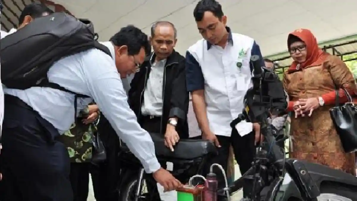 Janji Pertamina Menggantung, Motor Berbahan Bakar Air Karya Mahasiswa USU Belum Diproduksi Massal