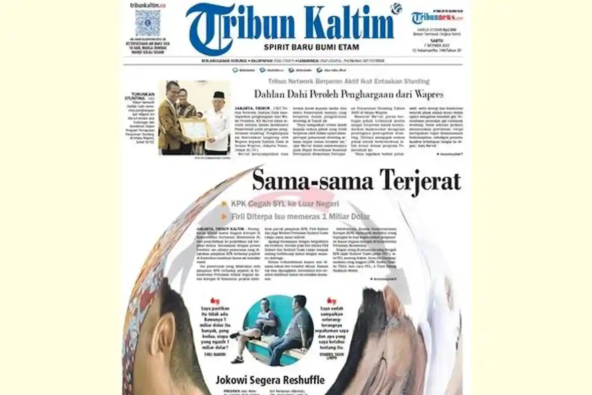 Korupsi di Kementan dan Pemerasan di KPK, Firli Bahuri-Syahrul Yasin Limpo Sama-sama Terseret