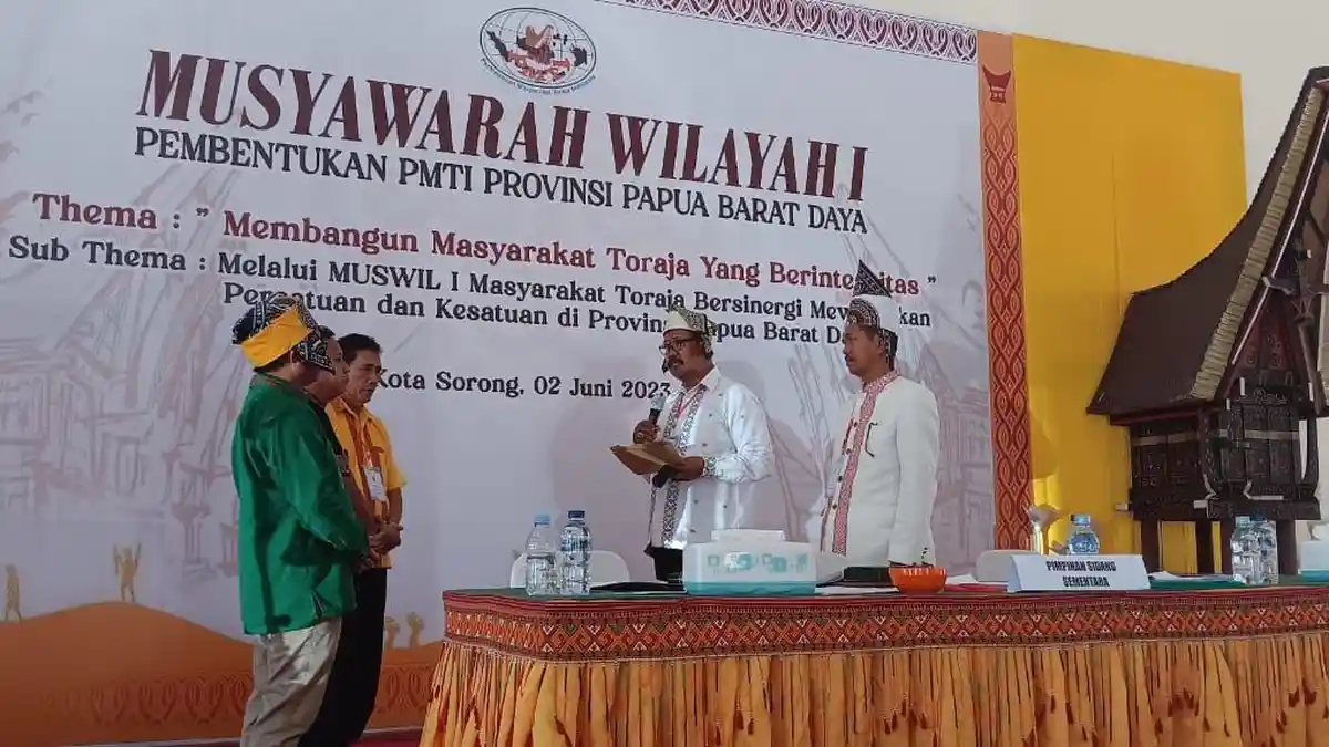 Perhimpunan Masyarakat Toraja Indonesia Akan Hadir di Papua Barat Daya