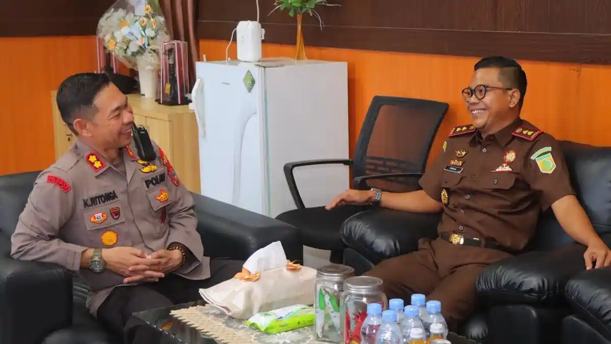Kapolres Sigi Terima Kunjungan Kajari, Perkuat Sinergi Penegakan Hukum