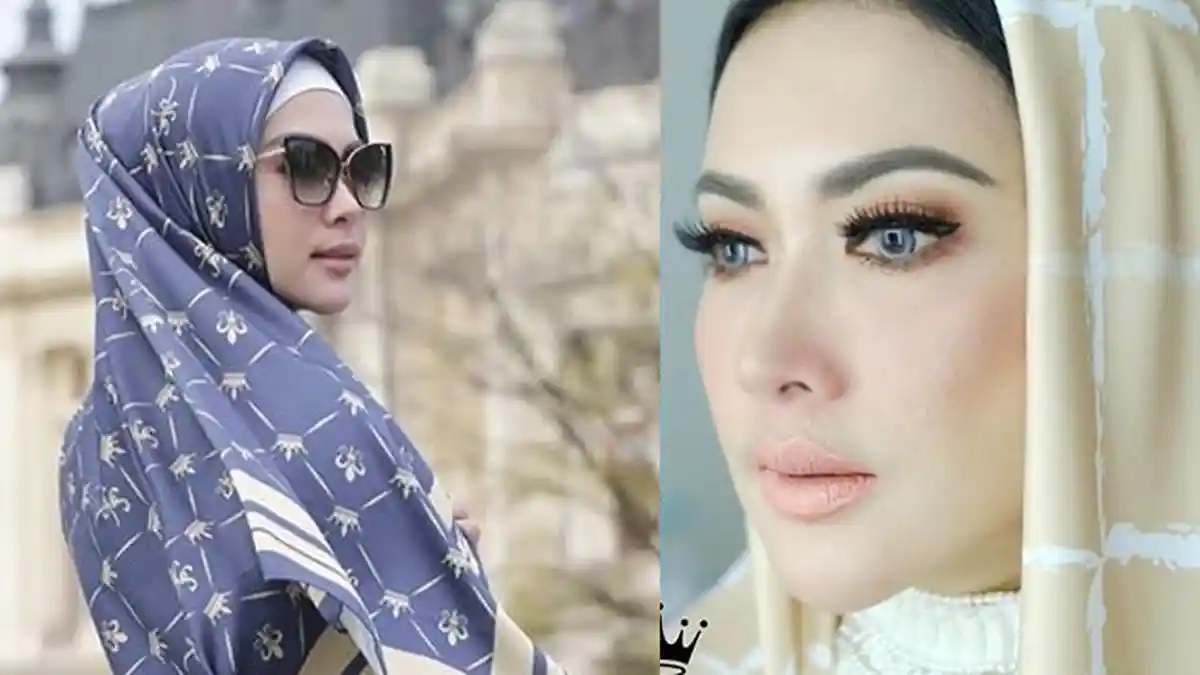 Nyaman Berhijab, Syahrini Tak Perlu Catok atau Blow Rambut saat Subuh