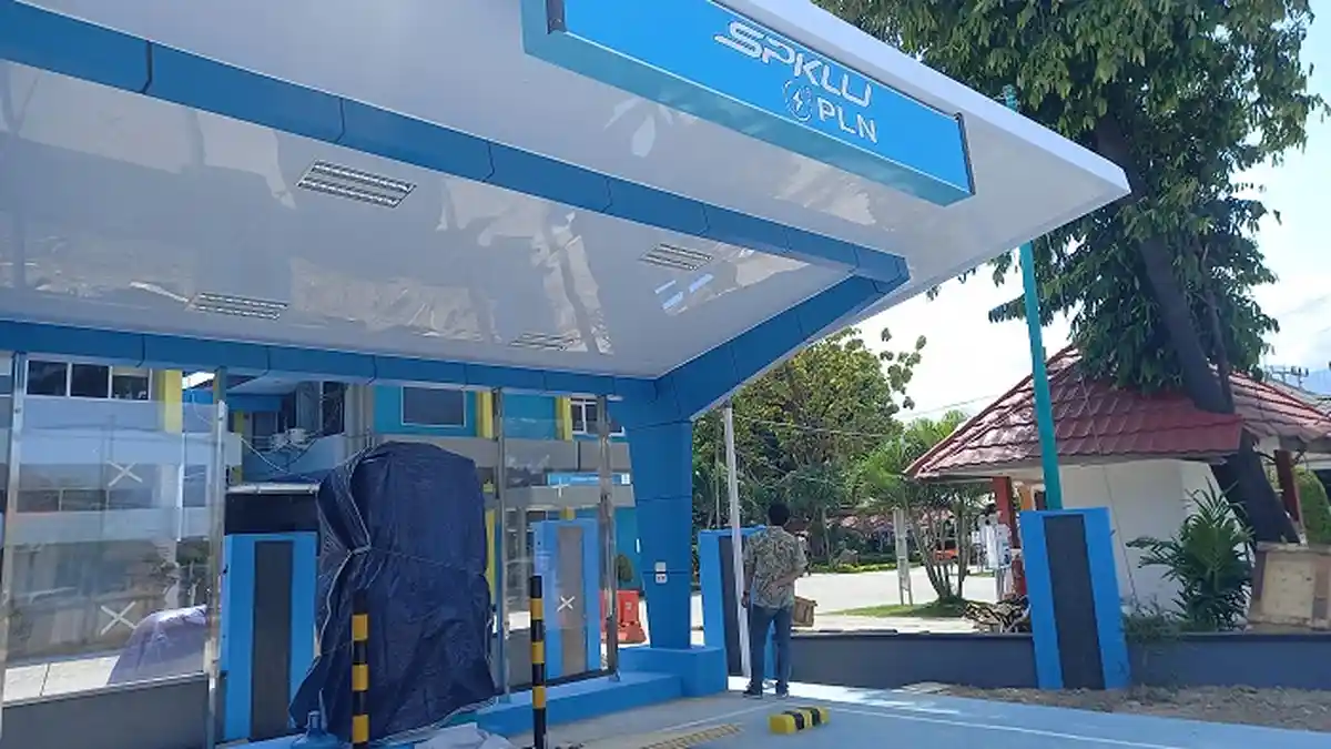 SPKLU Pertama di Sulteng Hadir di Jl Kartini & Jl Sam Ratulangi Palu, Dilauching Februari 2022