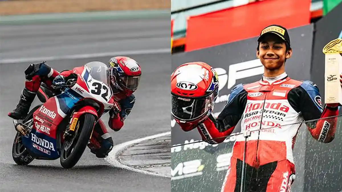 Kemenangan Fantastis Kiandra Ramadhipa di European Talent Cup: Start P24 Finis P1
