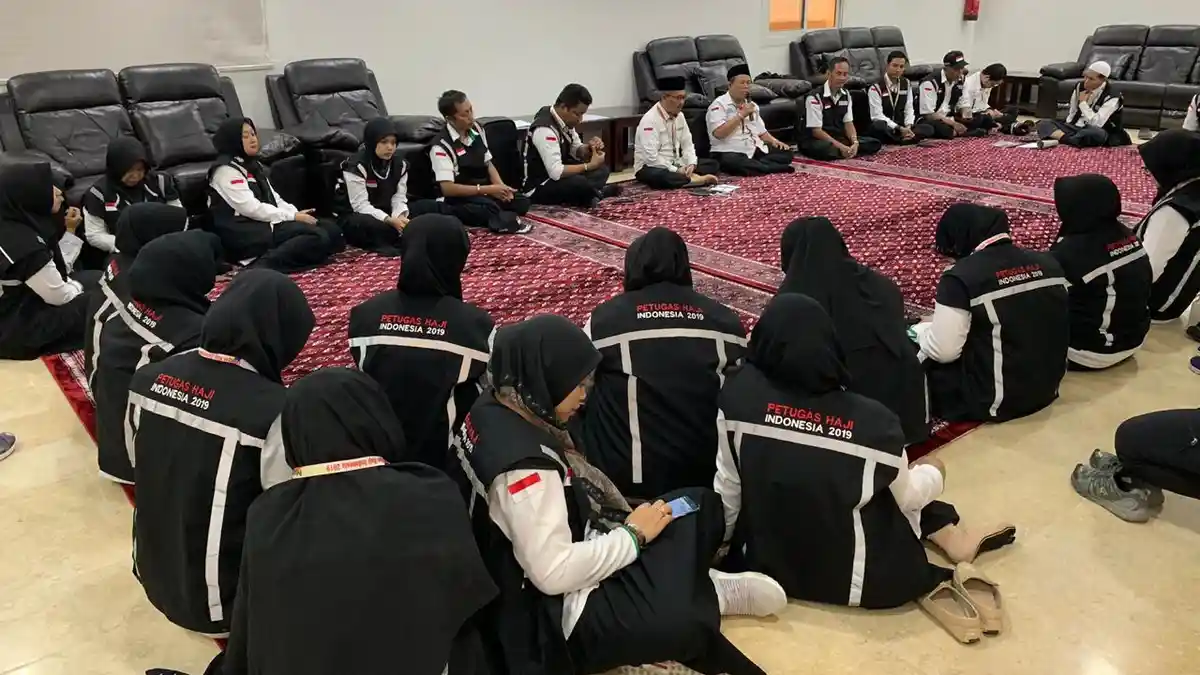 Prosesi Ibadah Berbeda Dengan Jemaah, Konsultan Gelar Manasik Bagi Petugas Haji