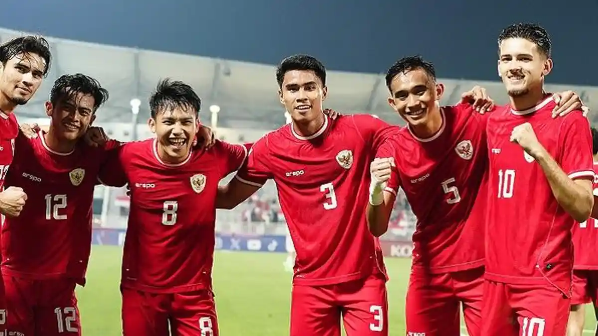 Hasil dan Jalannya Babak I Skor 1-1 Timnas U23 Indonesia Vs Irak, Saling Berbalas Serangan