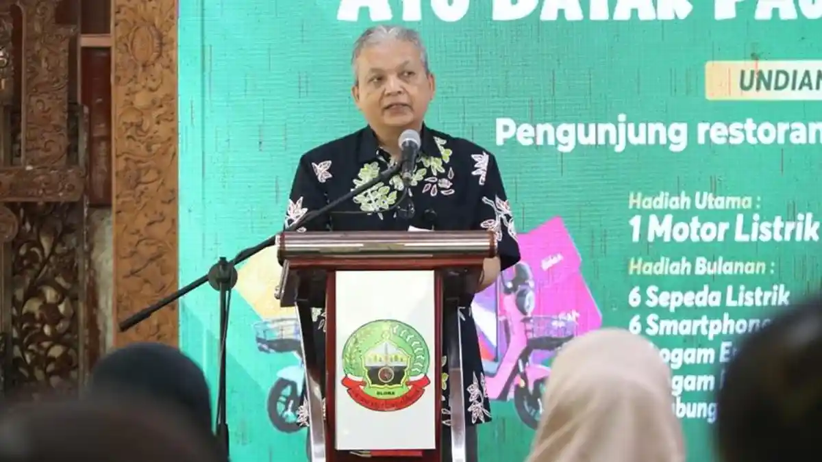 Pemkab Blora Launching Program Ambyar Pak To, Beli Makan Berkesempatan Dapat Sepeda Listrik