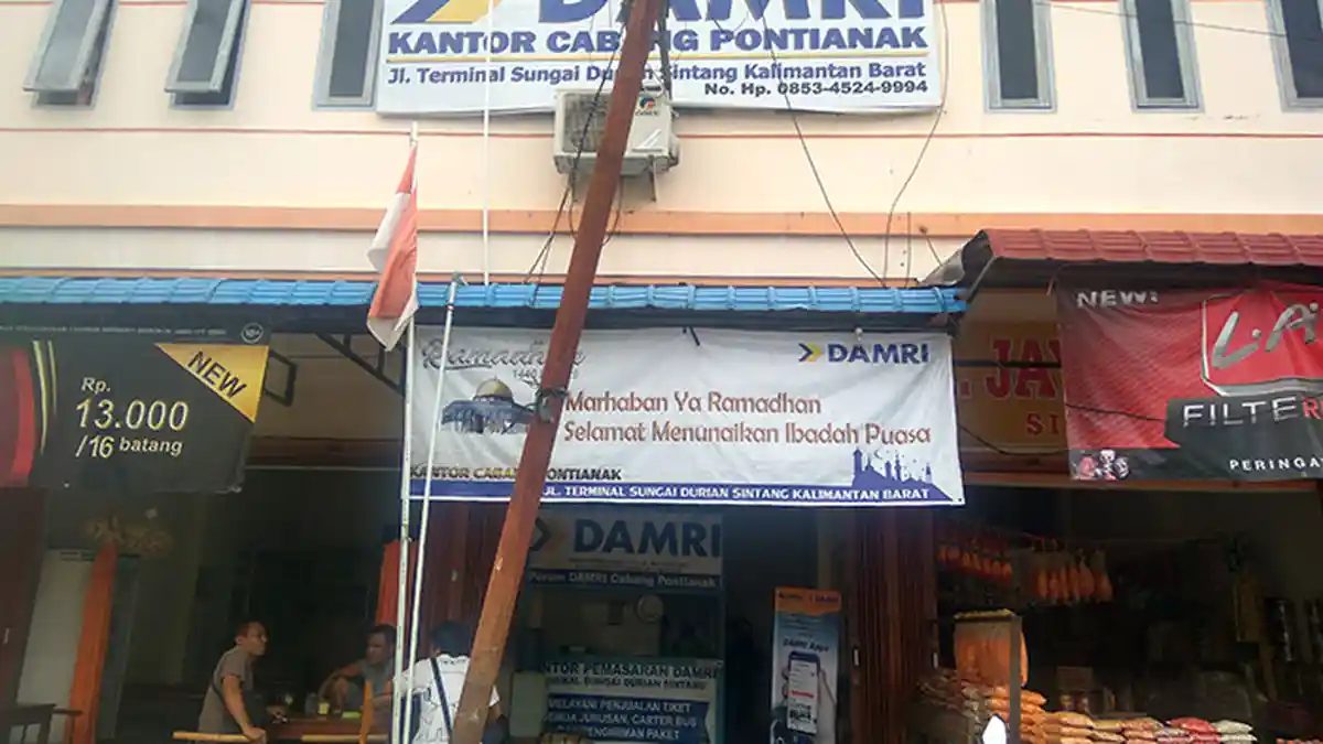 Cari Kantor Damri Cabang Pontianak di Sintang? Ini Alamatnya