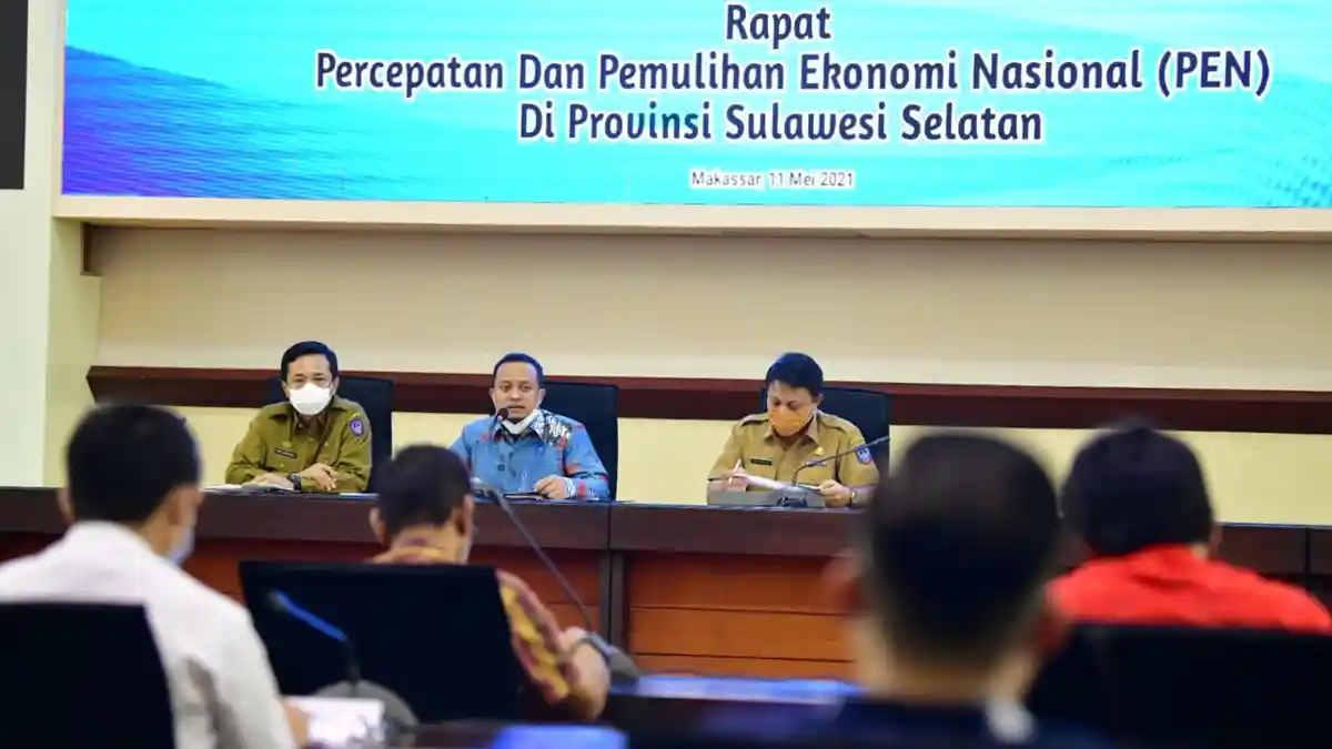 Plt Gubernur Sulsel Kejar Rekanan Tagih Pemprov untuk Proyek PEN