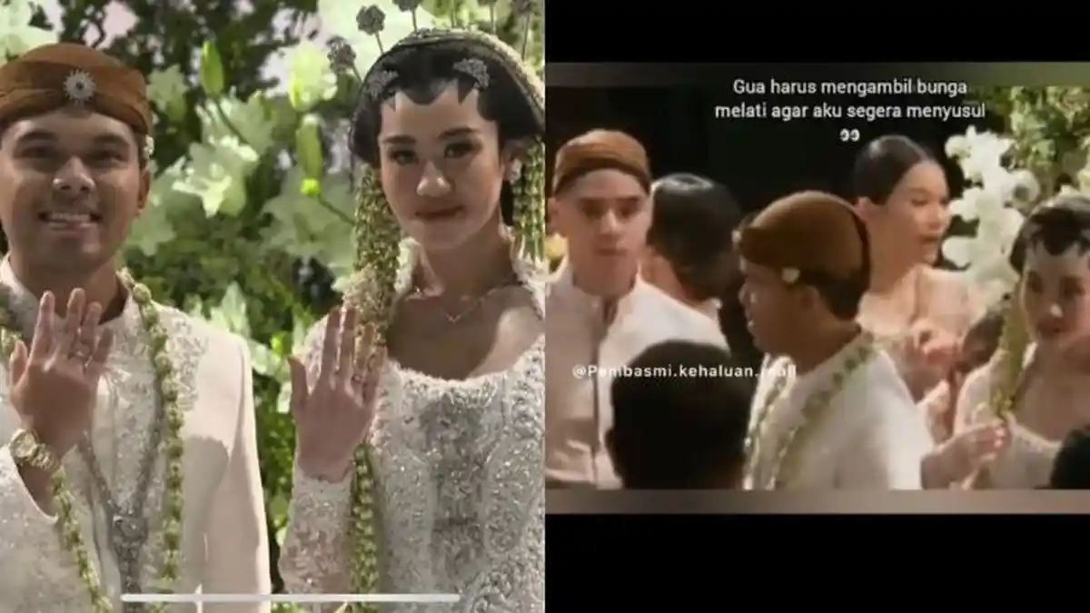 Al Ghazali dan Alyssa Daguise Terciduk Curi Bunga Melati di Rambut Aaliyah Massaid