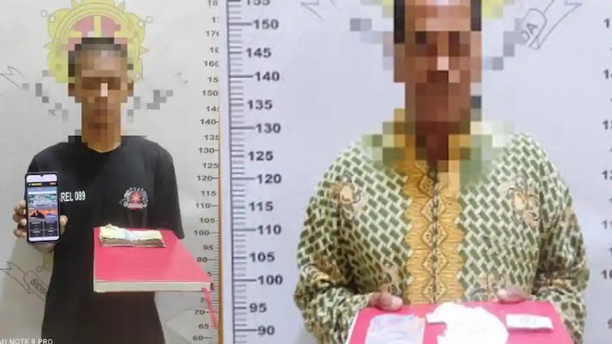 Remaja dan Paruh Baya Diamankan saat Main Judi Bersama