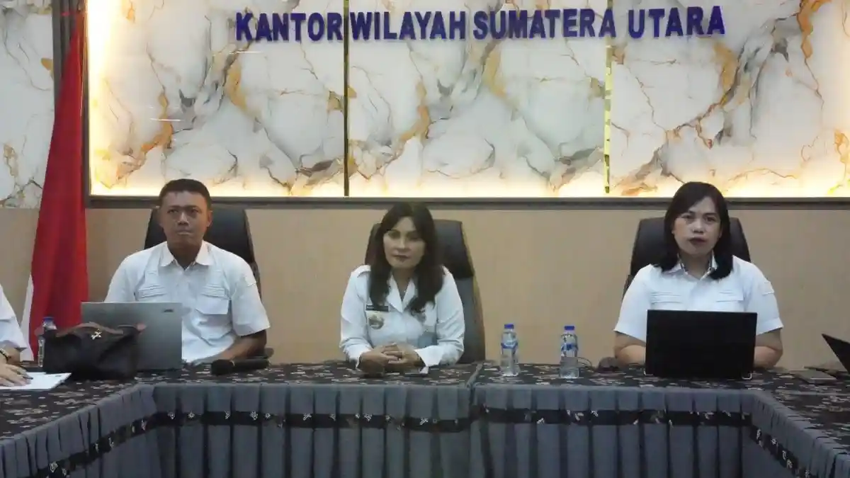 Anev B04 2026, Kanwil Kemenkum Sumut Catat Nilai SAKIP Tertinggi, Tegaskan Komitmen Kinerja