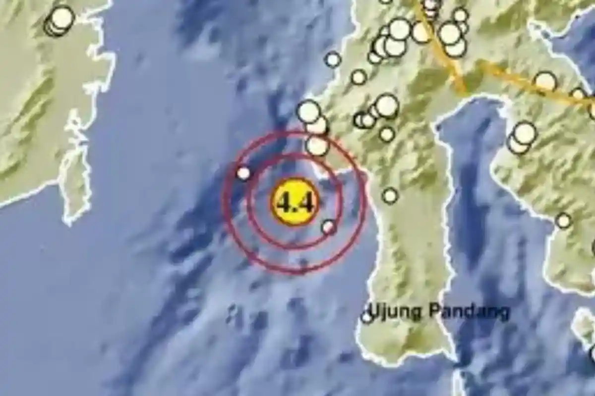 Gempa Terkini di Sulawesi Barat Jumat 17 Oktober 2025, Berikut Info BMKG