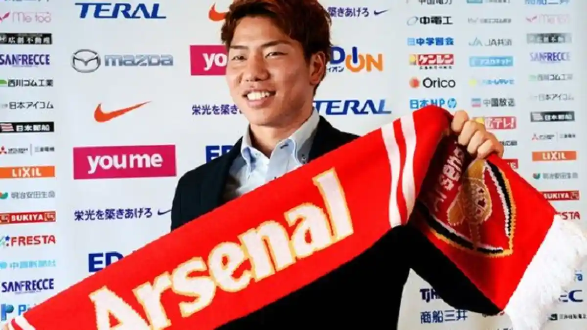 ''Samurai'' Muda Jepang Ini Galau Usai Gabung Arsenal