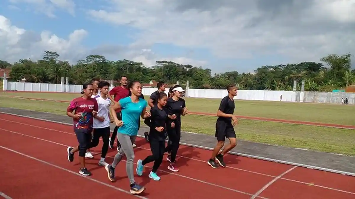 Adaptasi Suhu Panas, PASI Jabar yang Targetkan 7 Emas Gelar Latihan di Ciamis dan Pangandaran