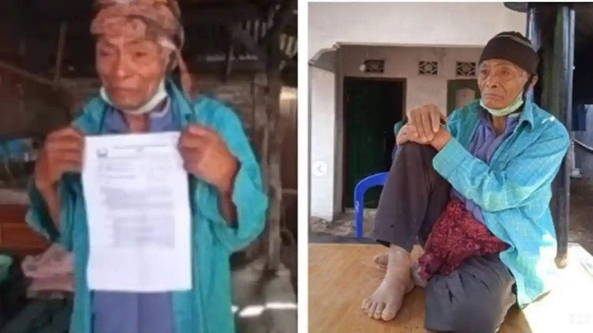 Kakek Sebatang Kara Digugat Anak Kandung Gara-gara Tanah Warisan, Netizen Geram