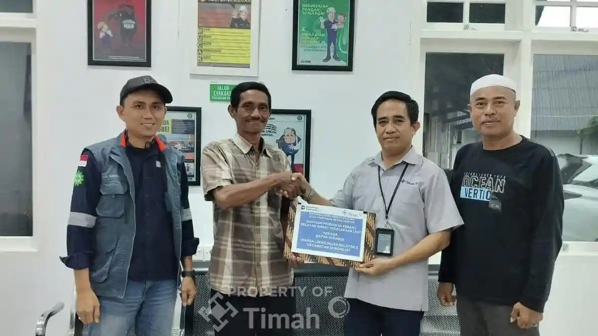 Perahu Tenggelam Diterjang Angin, Sukardi Dapat Bantuan dari PT Timah Tbk