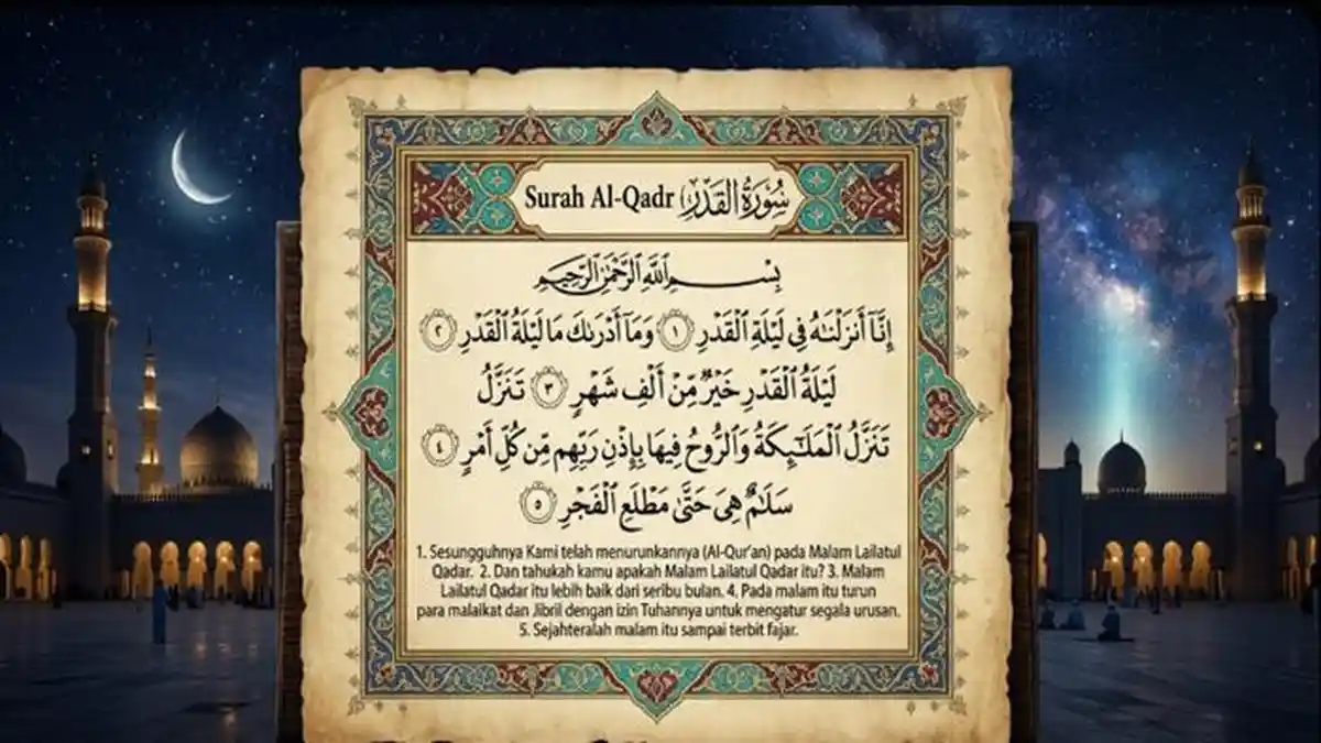 Bacaan Surat Al-Qadar dan Al-Kautsar Dianjurkan Dibaca saat Sholat ...