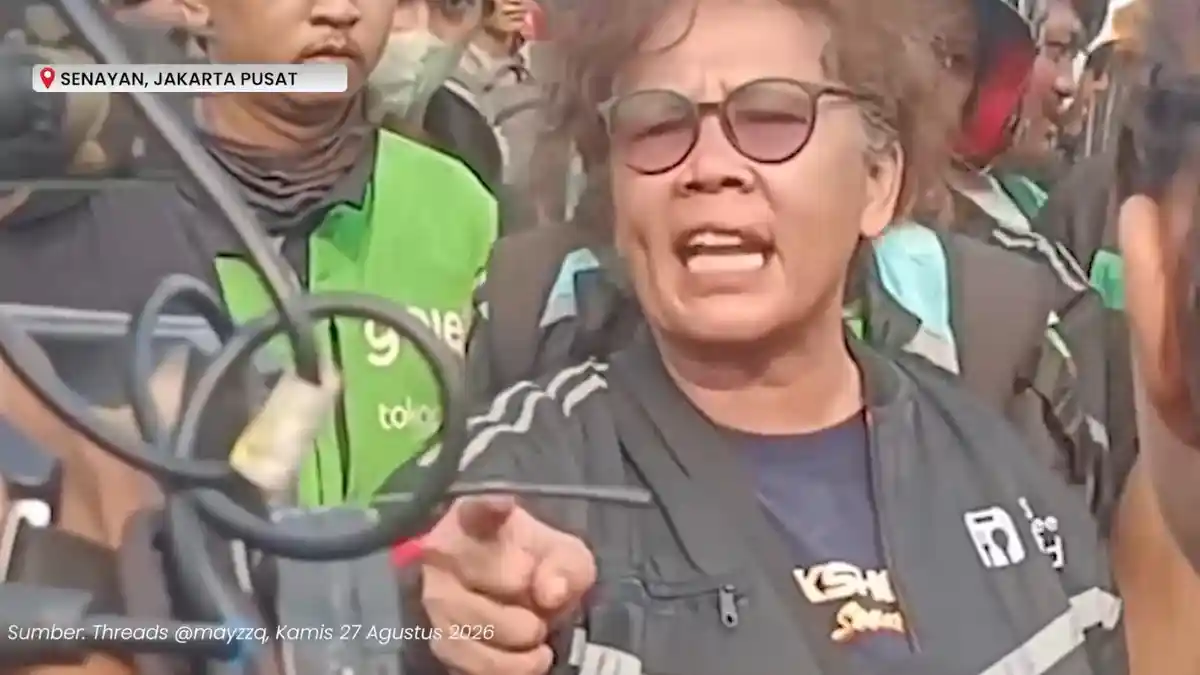 Dituding Terima Bayaran, Botok Balik Serang Ibu-Ibu Ojol sebagai Provokator