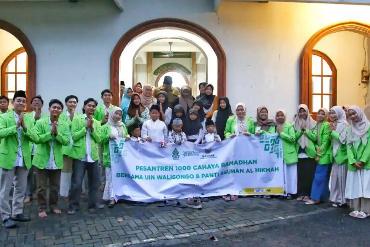 Mahasiswa BCB Gelar Buka Bersama dalam Program Pesantren 1.000 Cahaya Ramadan BAZNAS RI