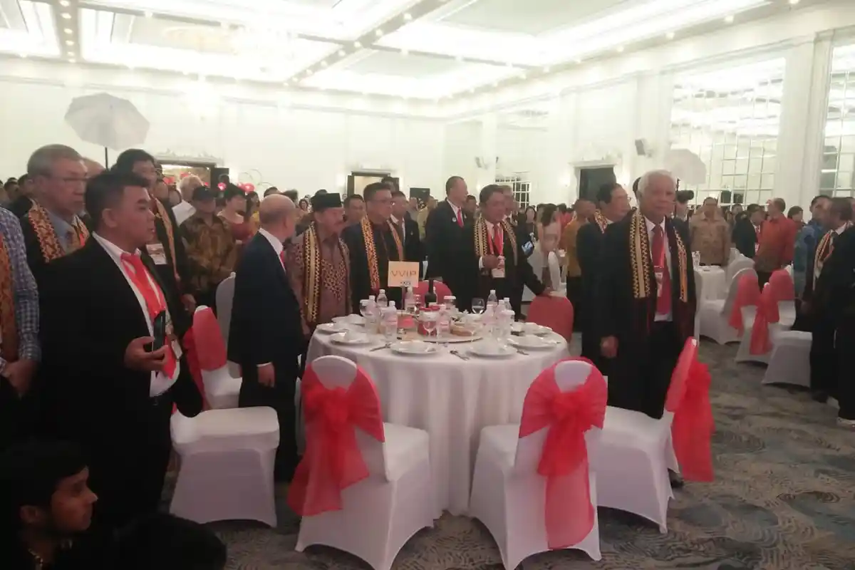 620 Peserta Marga Lie Lampung Hadiri Pelantikan Ketua Sekaligus Syukuran HUT Ke-1 di Graha Wangsa