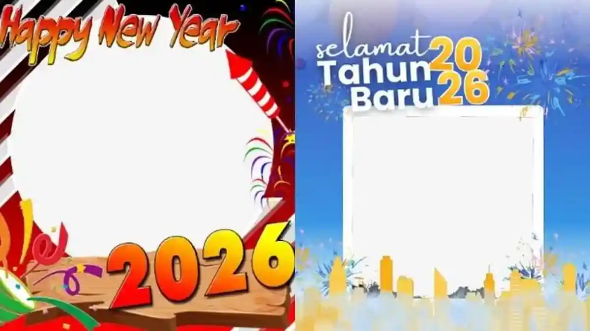 20 Link Twibbon Malam Tahun Baru 2026 Desain Kreatif dan Banyak Pilihan ...