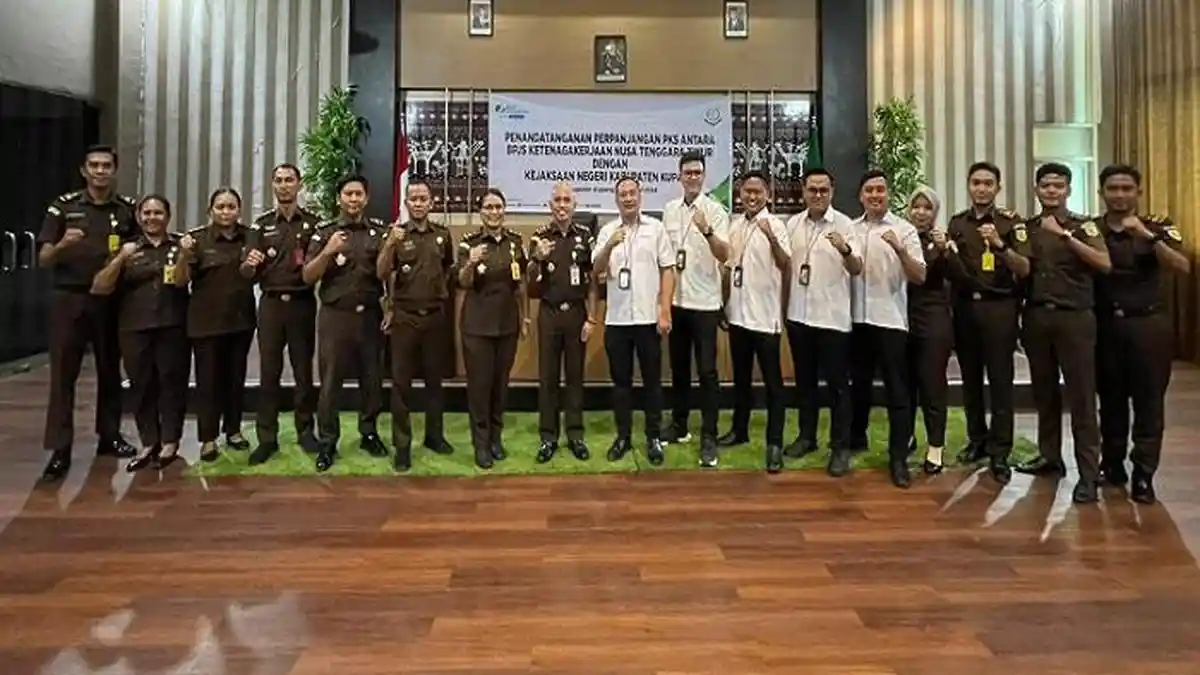 BPJS Ketenagakerjaan NTT dan Kejari Kupang Perpanjang MoU, Siap Tindak Perusahaan tak Patuh