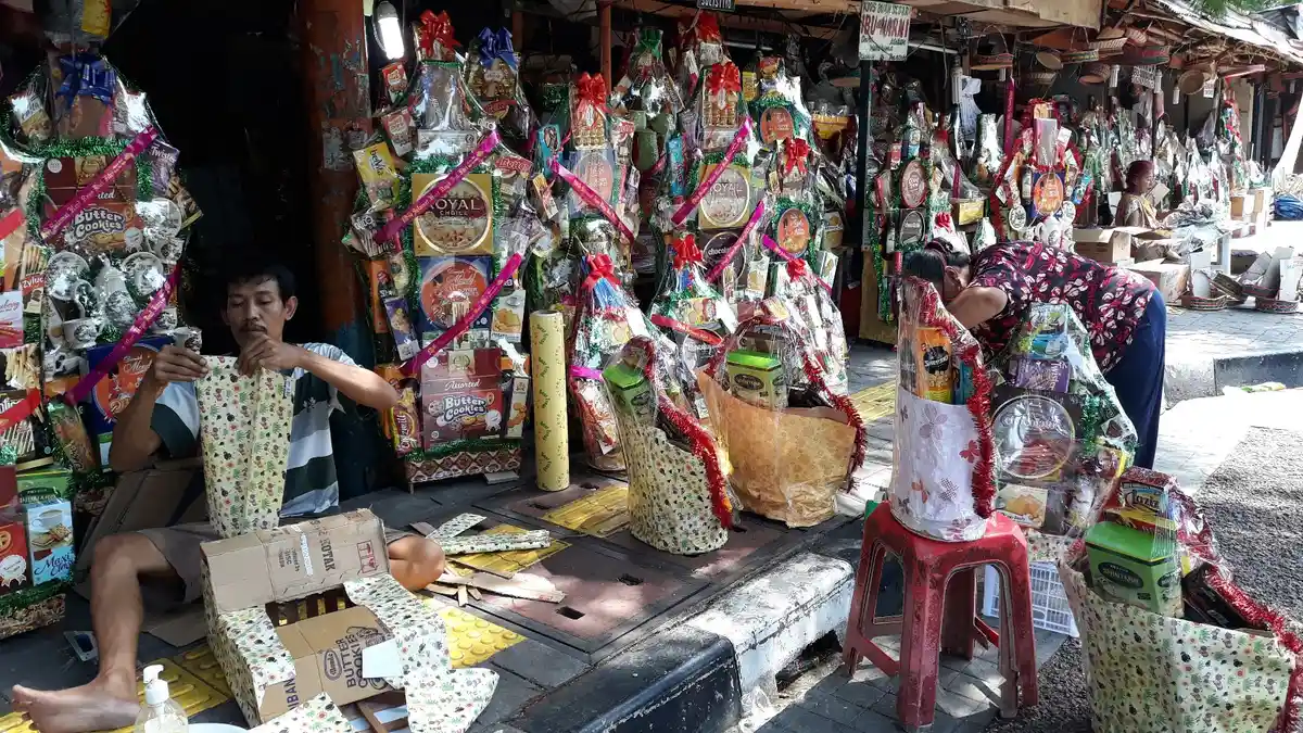 Curhat Pedagang Parsel di Barito Kebayoran, Berusaha Bertahan di Masa PSBB: Pahit dan Prihatin