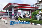 Antrean BBM Masih Ada, Namun Tak Seramai Sebelumnya di Sejumlah SPBU Pontianak