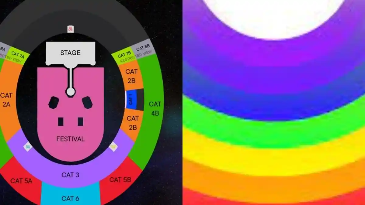Warna Layout Konser Coldplay Mirip Pelangi, Benarkah Kekhawatiran Novel ...