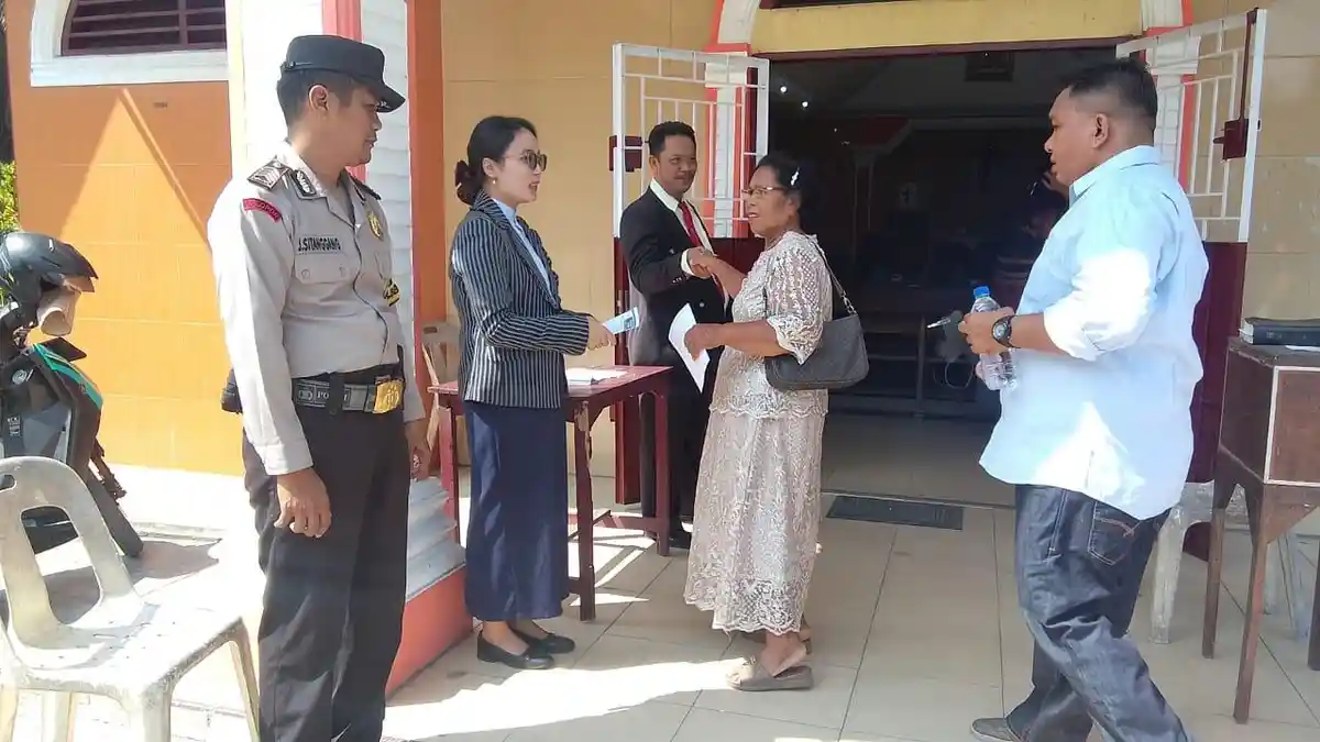 Pastikan Perayaan Kenaikan Yesus Kristus Lancar, Polres Tebingtinggi Laksanakan Pengamanan Gereja