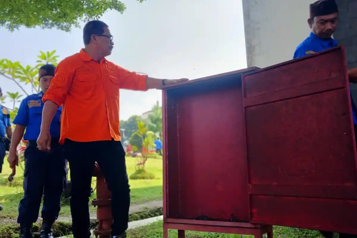 Temuan Damkar Kota Taskimalaya Setahun Lalu Tak Digubris, Hydrant Tak Ada Air Hanya Aksesoris