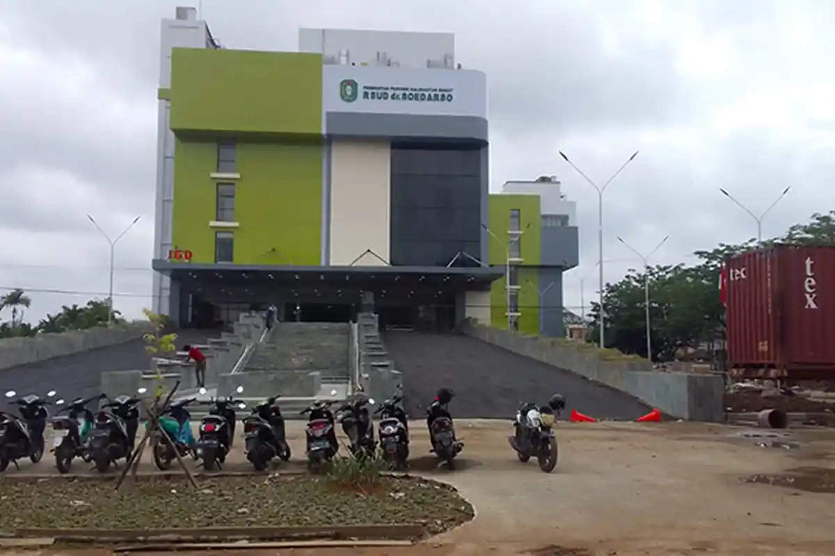 Progres Pembangunan Gedung Baru RSUD Dr Soedarso Pontianak Sudah Lebih Dari 90 Persen