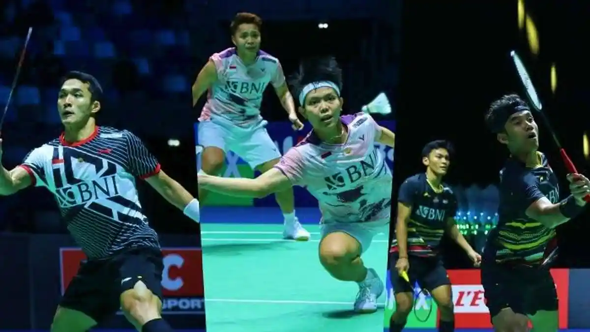 Jadwal Badminton French Open 2023 Hari Ini, 3 Wakil Indonesia di Semifinal, Jonatan Christie vs LKY