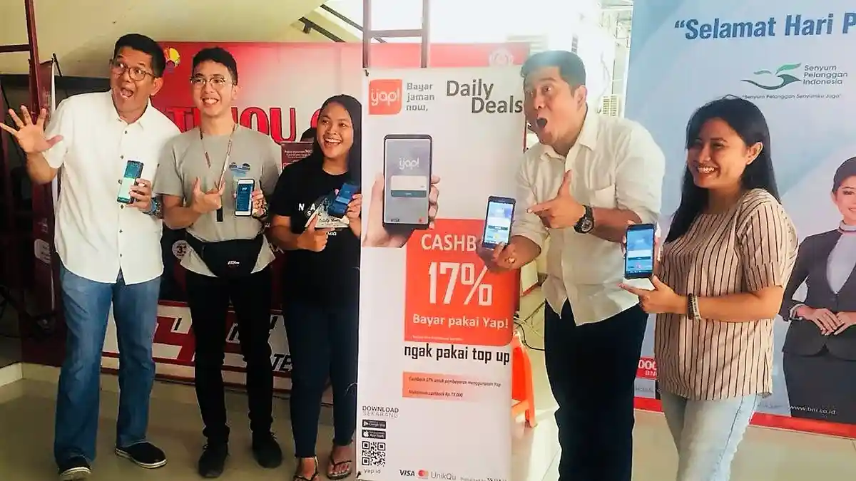 Peringatan Harpelnas BNI Terus Kenalkan Yap! ke Generasi Milenial