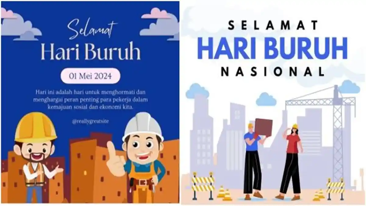18 Link Poster Hari Buruh 2024 Desain Menarik, Download Gratis, Ide Tema Perayaan May Day 2024