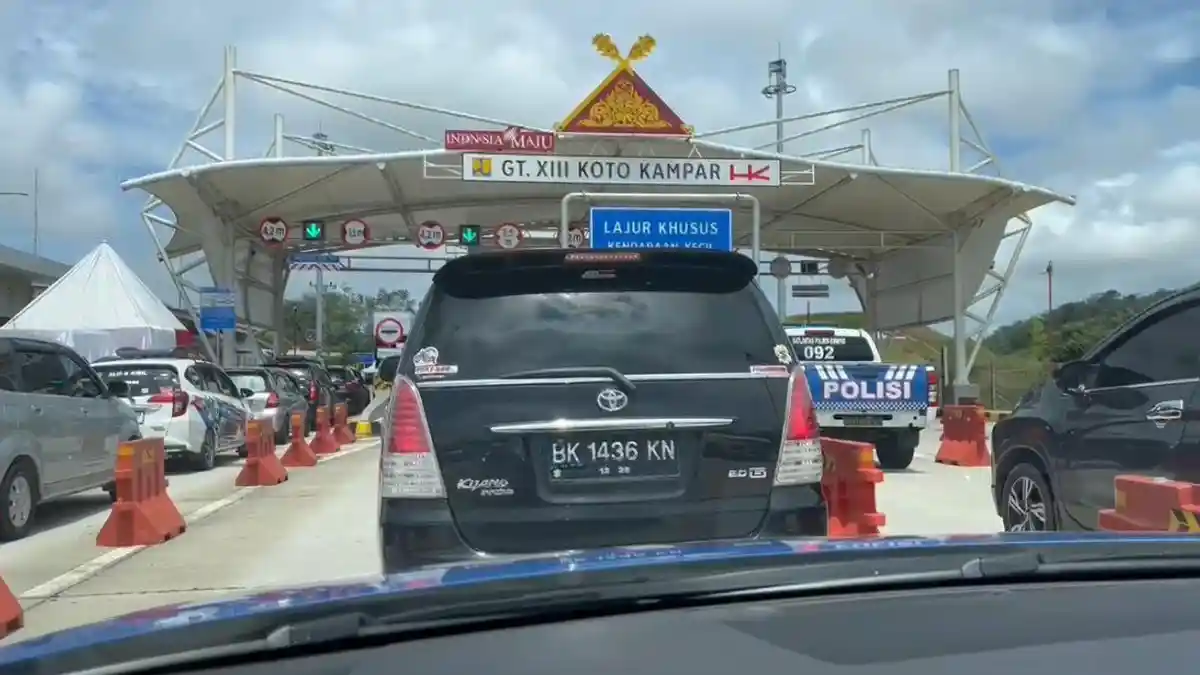 Berikut Situasi Arus Balik ke Riau dari Arah Sumbar, Jambi dan Sumut
