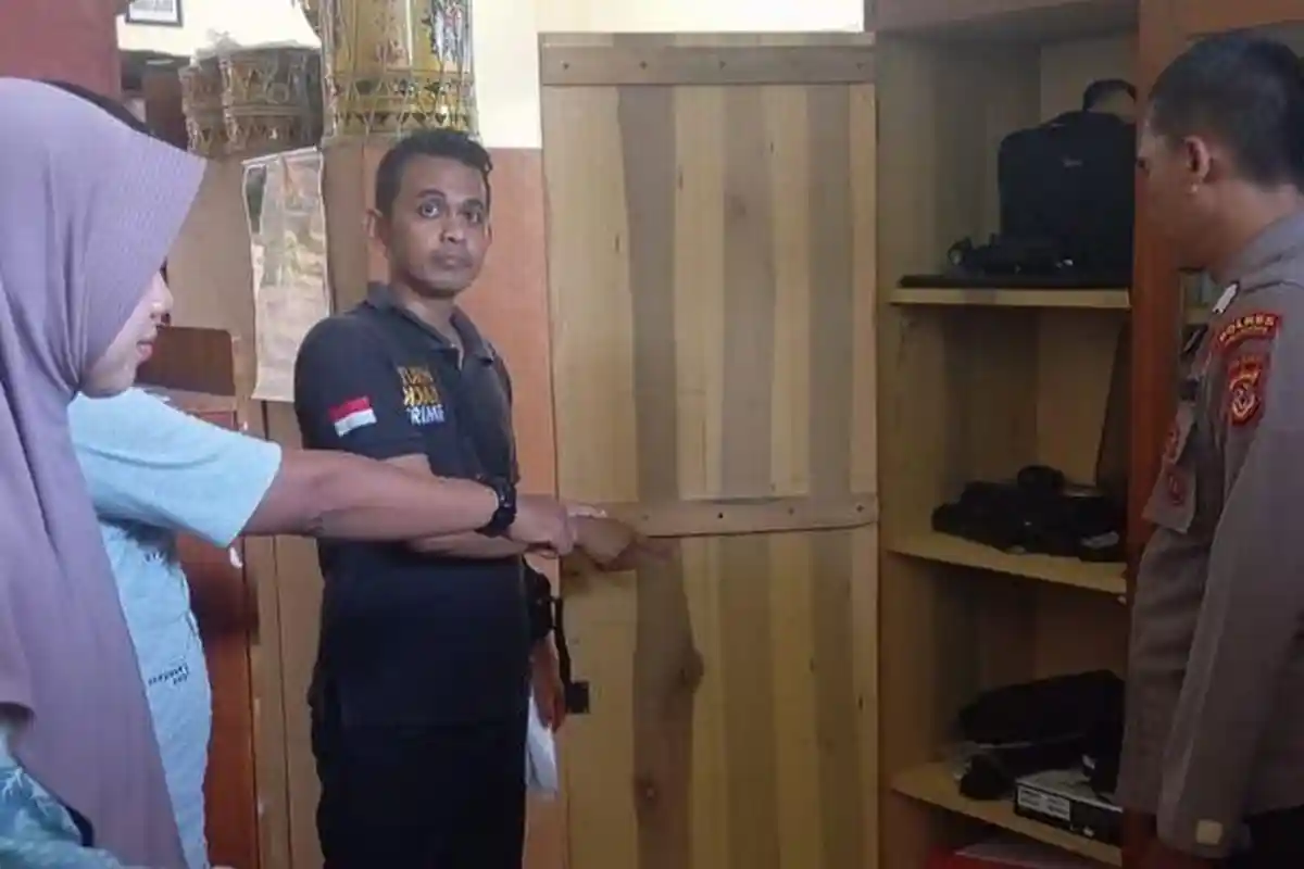 Maling Bobol SD di Kalipuncang Pangandaran, Gondol Lima Laptop dan Satu Proyektor